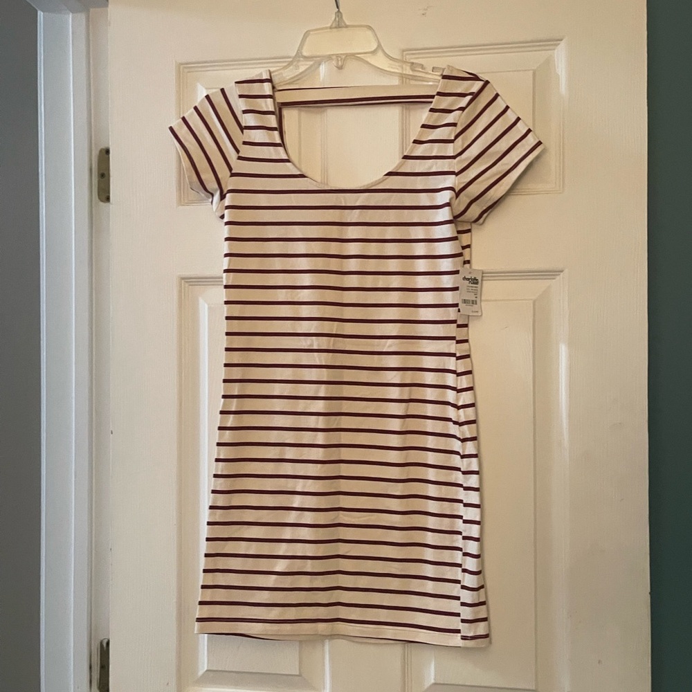 NWT Striped Minidress